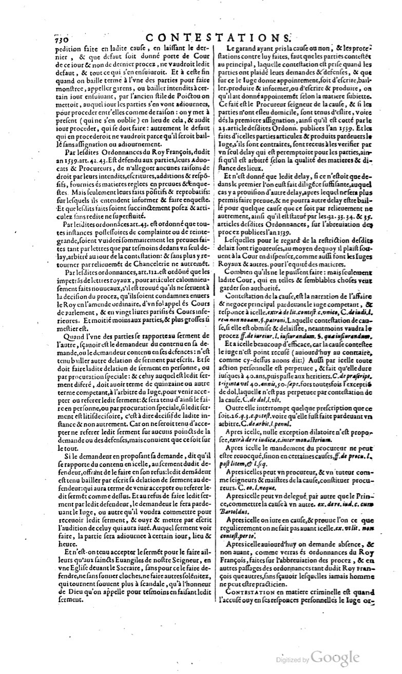 1629 - Veuve Nicolas Buon - Trésor du droit français (29620 T. 1) - BM Lyon