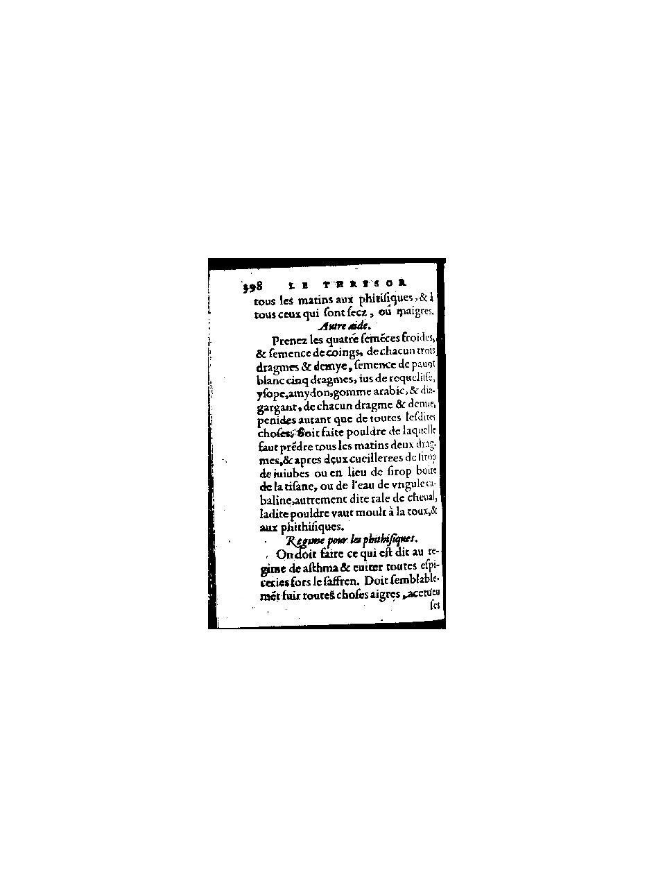 1578 - Benoît Rigaud - Trésor de médecine tant théorique que pratique - BnF