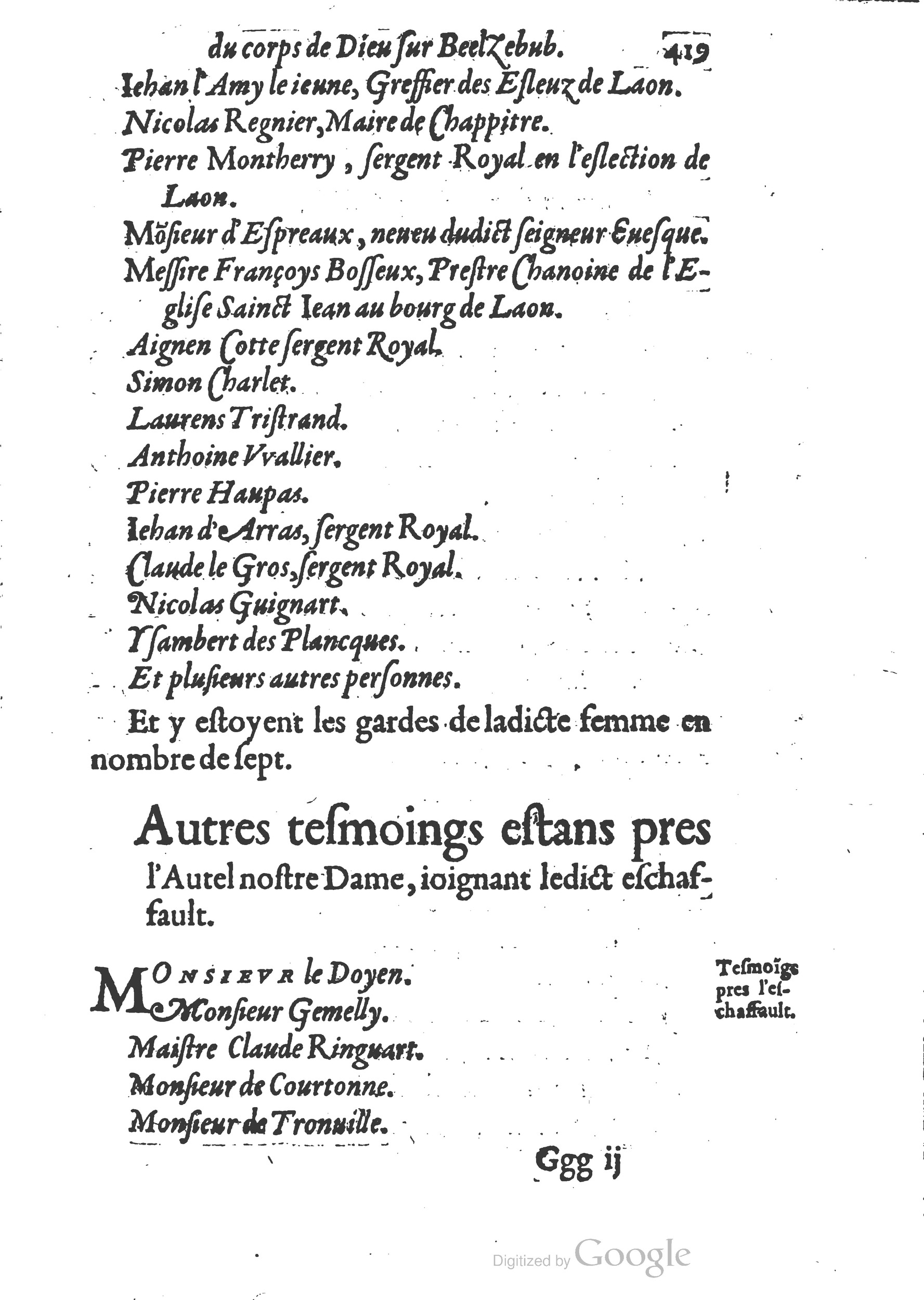 1578 - Nicolas Chesneau - Trésor et entière histoire de la triomphante victoire du corps de Dieu sur l’esprit malin - British Library 1578 - Nicolas Chesneau - Trésor et entière histoire de la triomphante victoire du corps de Dieu sur l’esprit malin - British Library