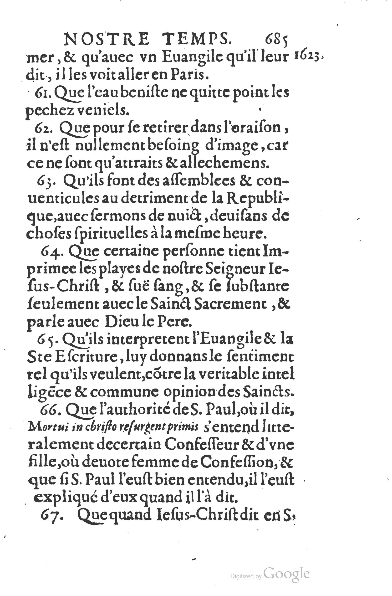 1626 - Joseph Bouillerot - Trésor de l’histoire générale de notre temps - BSB Munich
