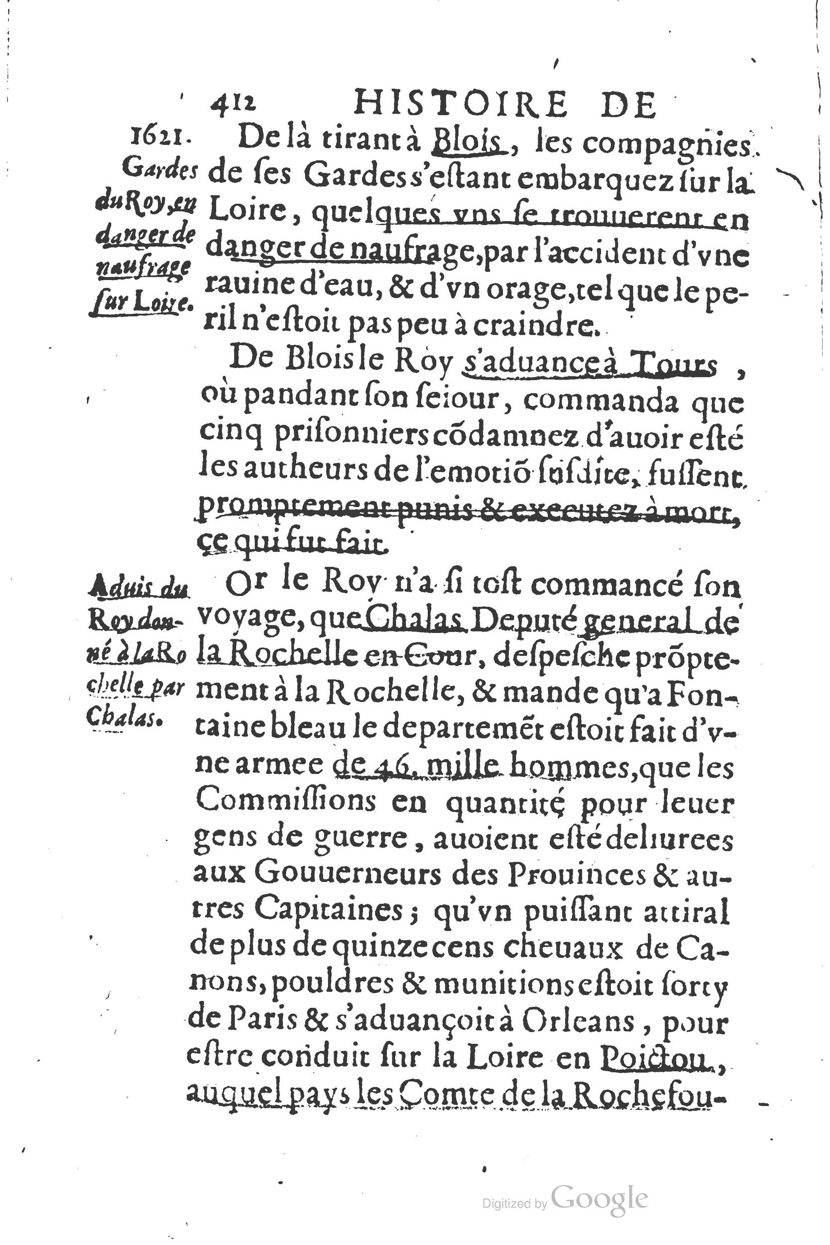 1626 - Joseph Bouillerot - Trésor de l’histoire générale de notre temps - BSB Munich