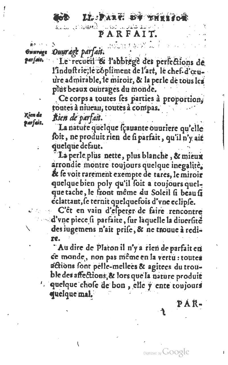 1610 - Louis Coste - Trésor de l’éloquence française (Seconde partie) - BM Lyon