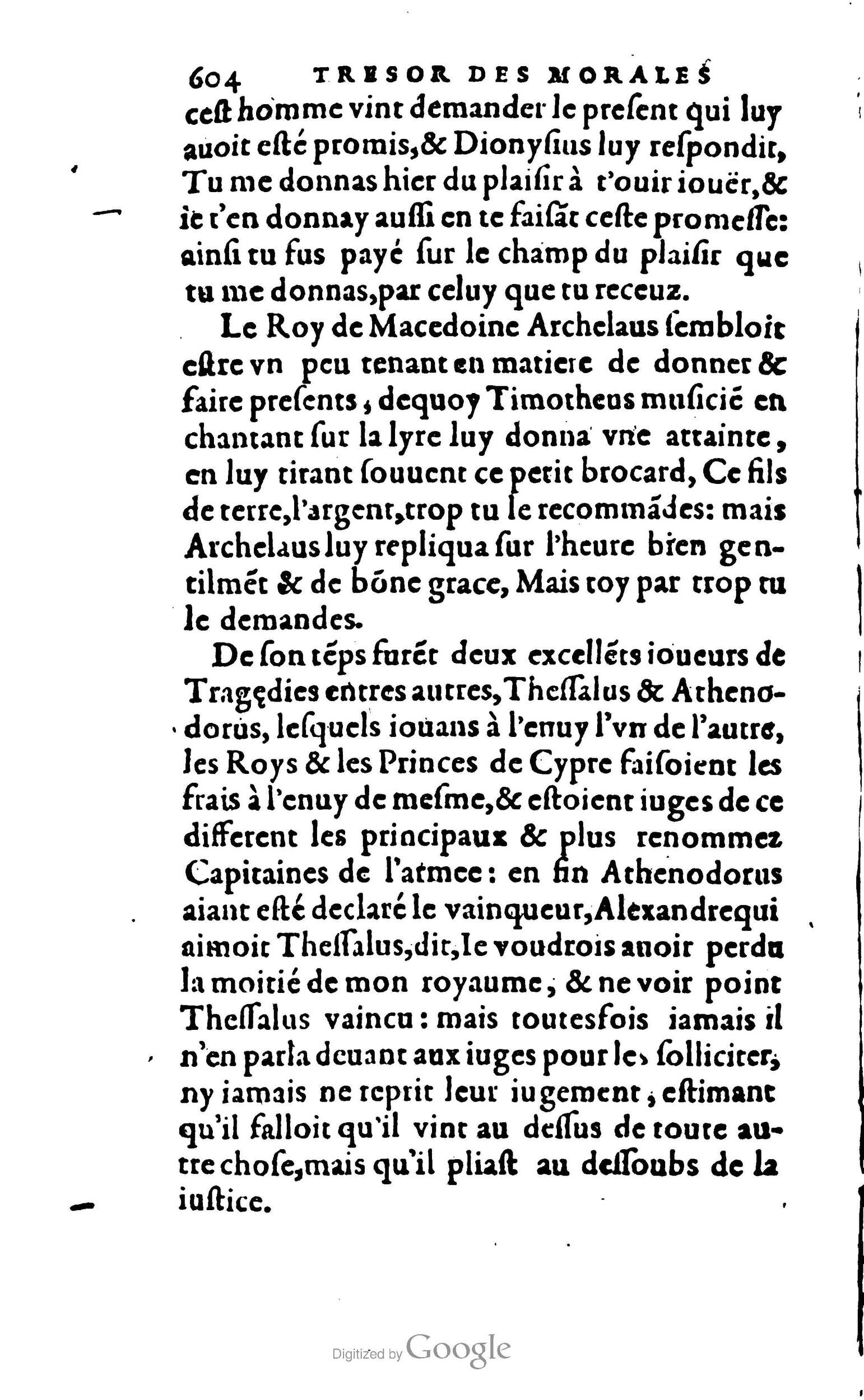 1578 - Jean Poupy - Trésor des morales de Plutarque - BSB Munich