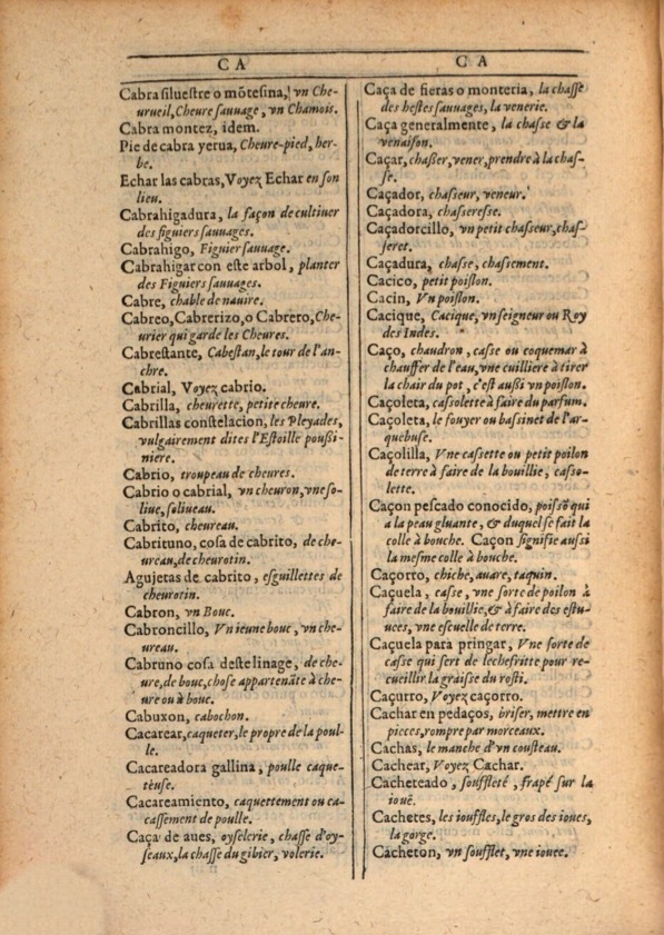 1607 - Marc Orry - Trésor des deux langues espagnole et française (Première et Seconde parties) - ÖNB Wien