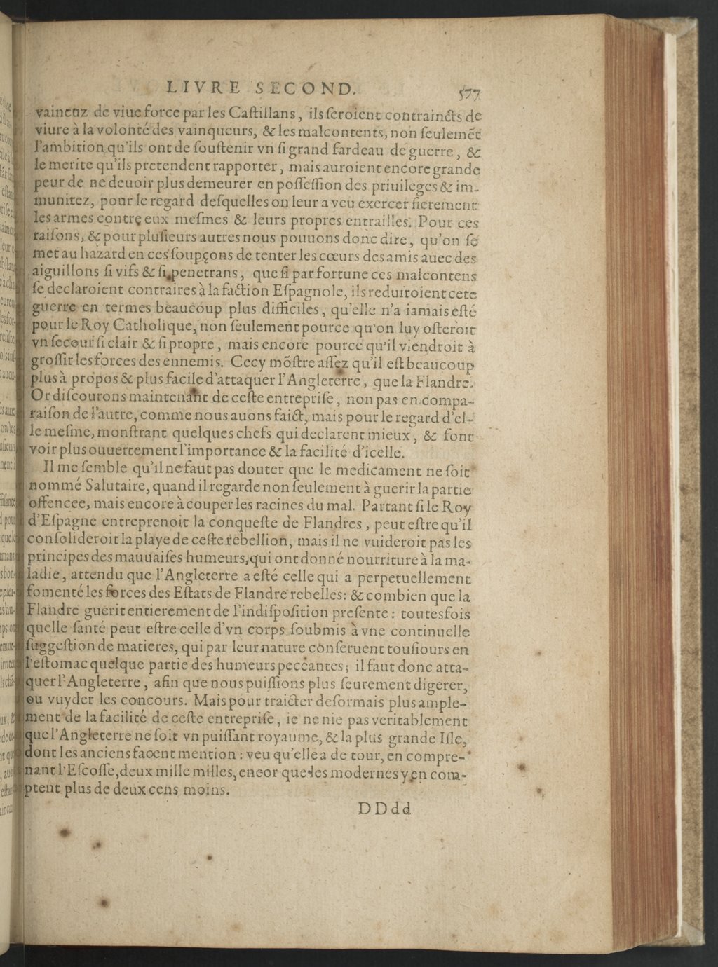 1608 - Nicolas Du Fossé - Trésor politique - BnF Tolbiac