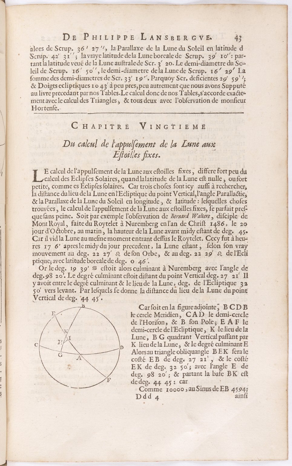 1634 - Zacharie Roman - Les Tables perpétuelles - BnF Arsenal