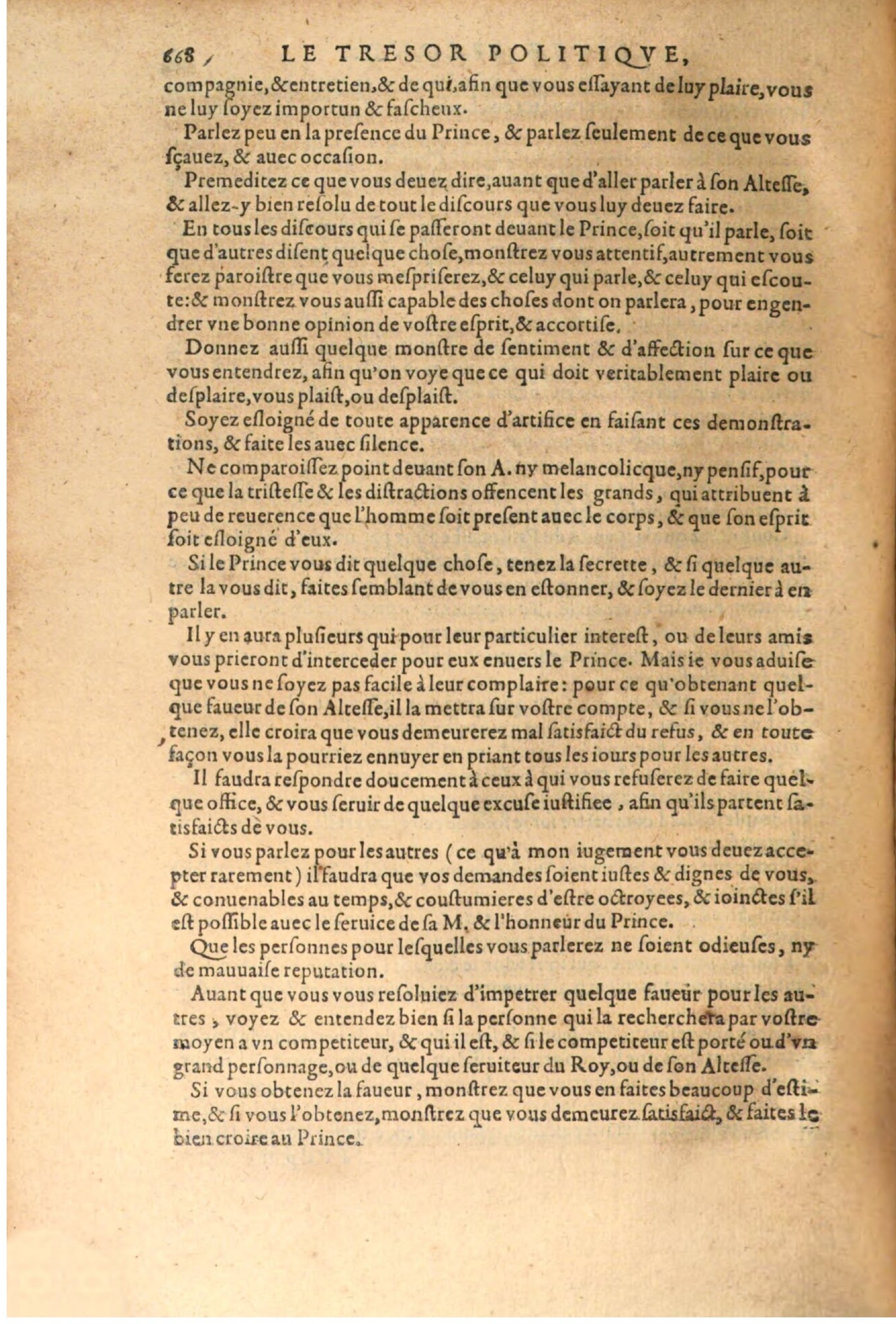 1611 - Pierre Chevalier - Trésor politique - BSB Munich