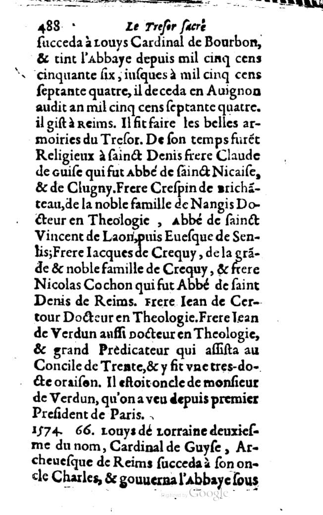 1636 - Jean Billaine - Trésor sacré ou inventaire des saintes reliques - British Library