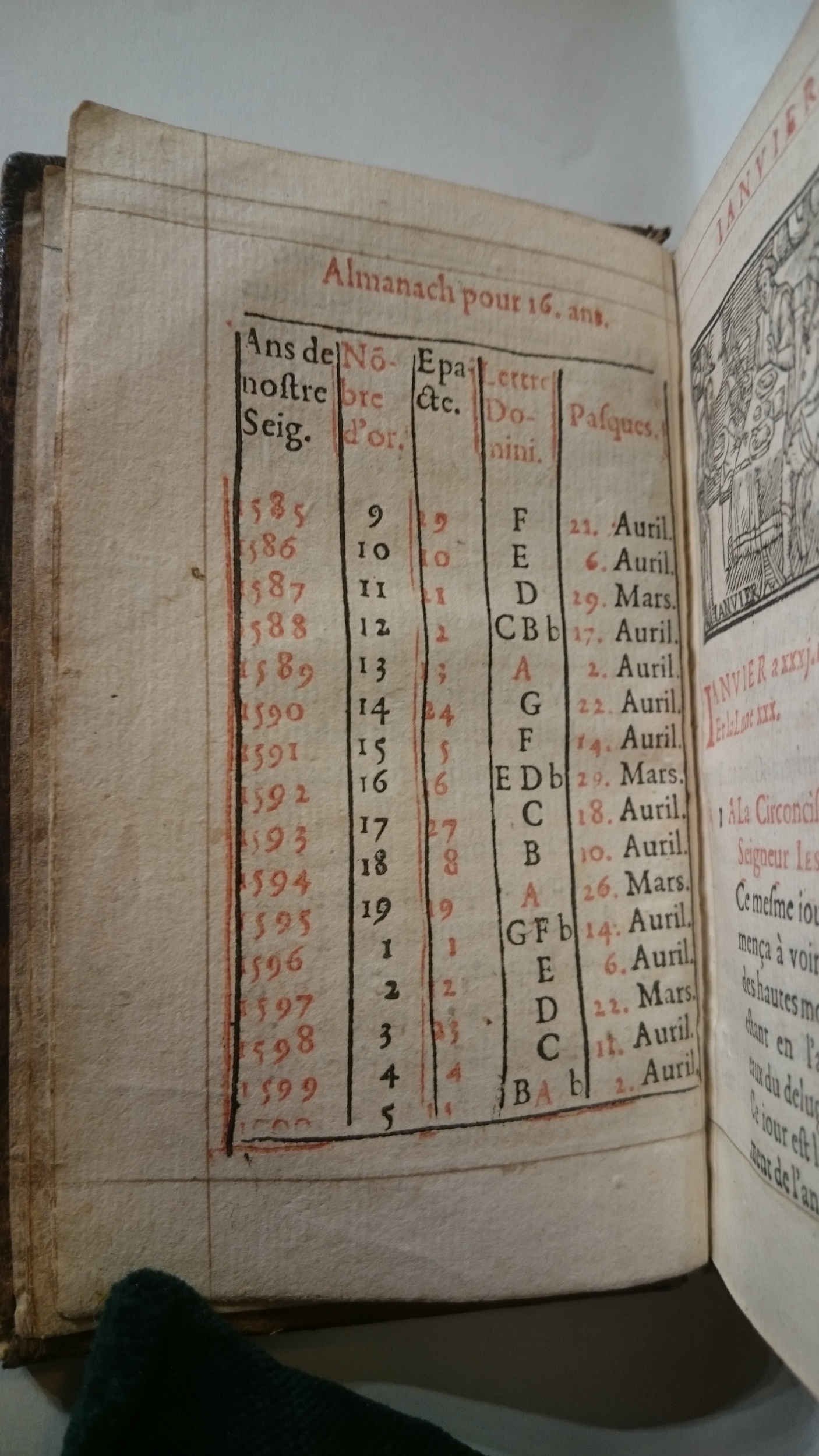 1585 - Guillaume Auvray - Trésor des prières, oraisons et instructions chrétiennes - BnF