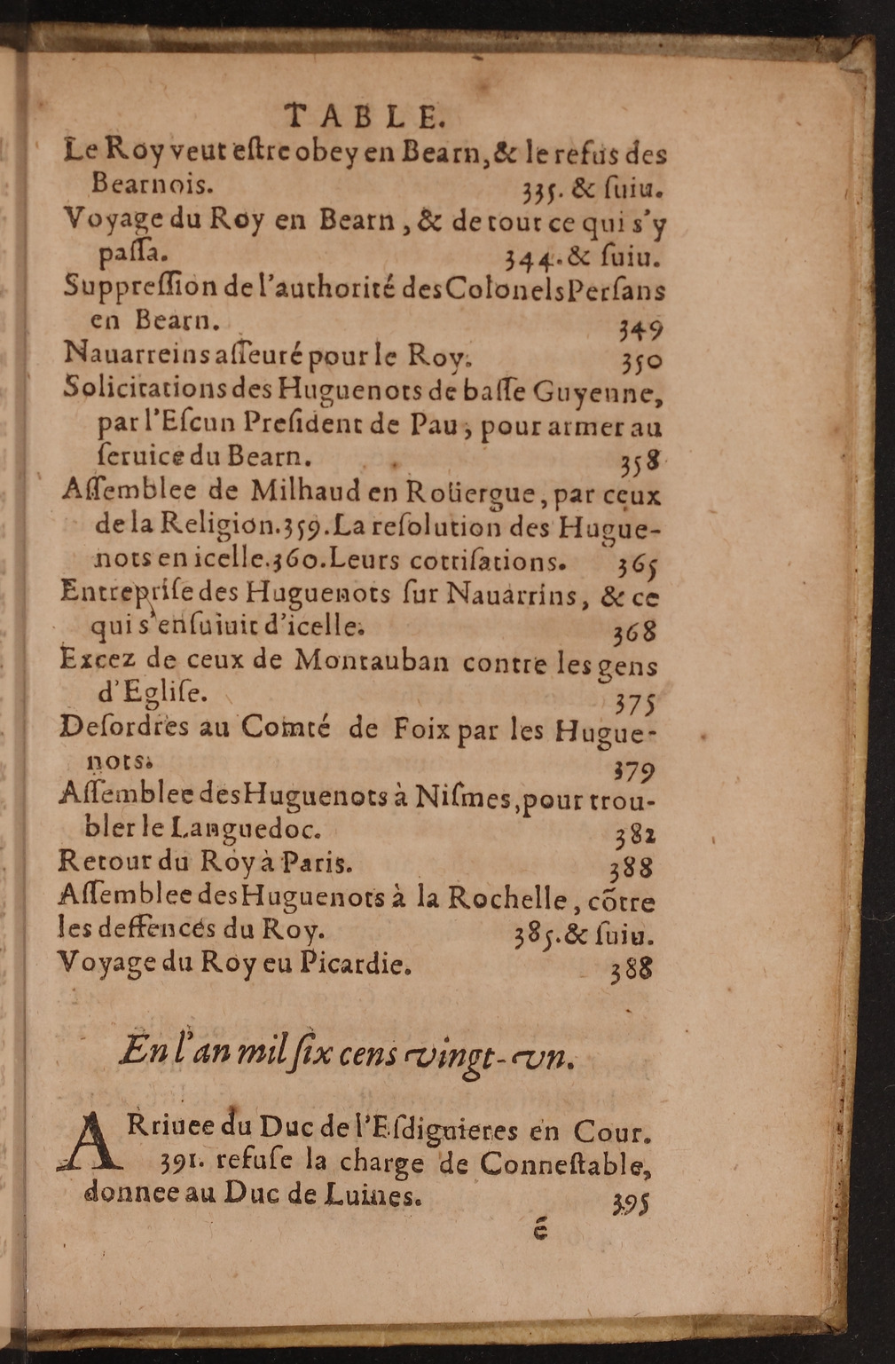 1626 - Joseph Bouillerot - Trésor de l’histoire générale de notre temps - BnF Arsenal
