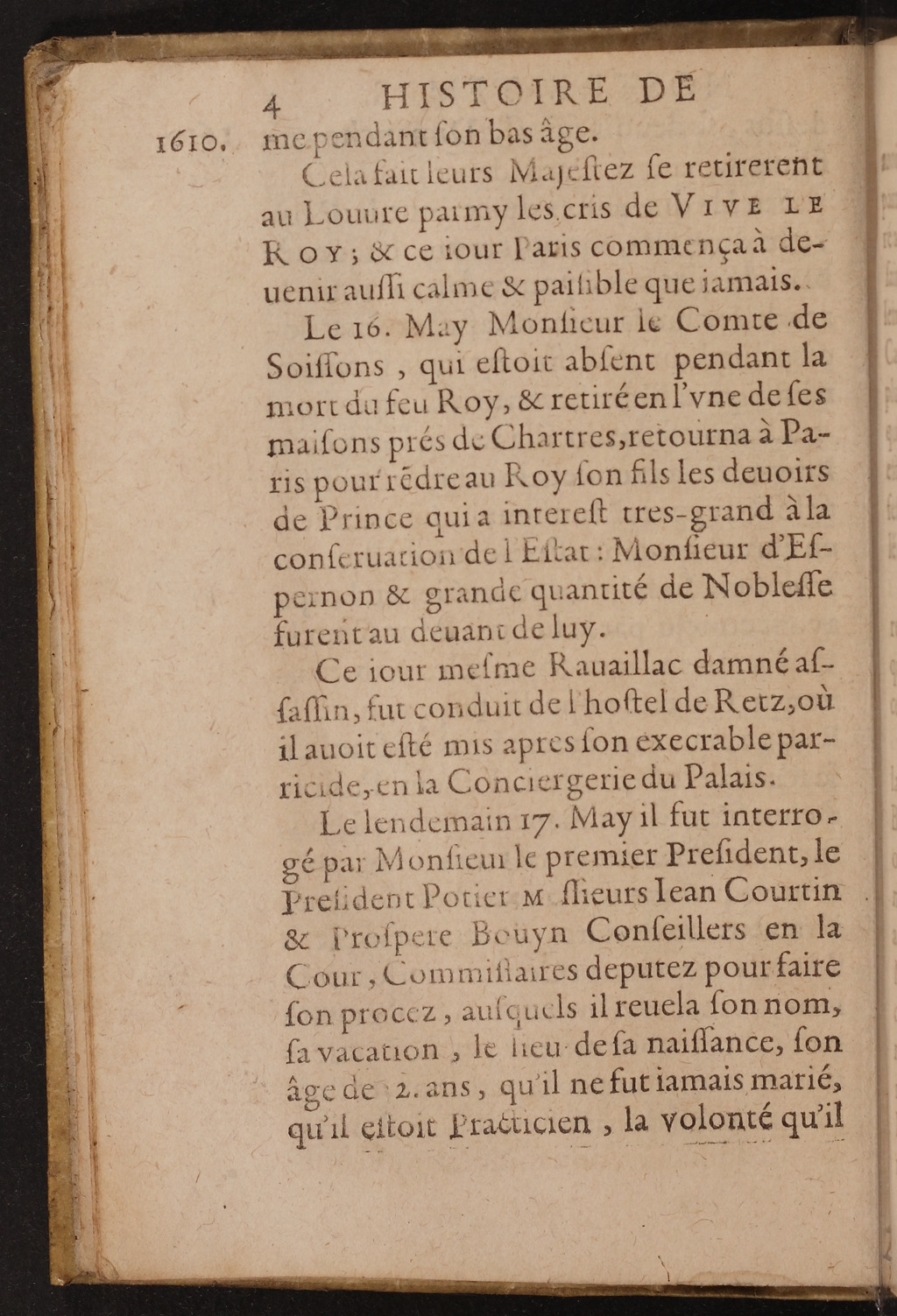 1626 - Joseph Bouillerot - Trésor de l’histoire générale de notre temps - BnF Arsenal