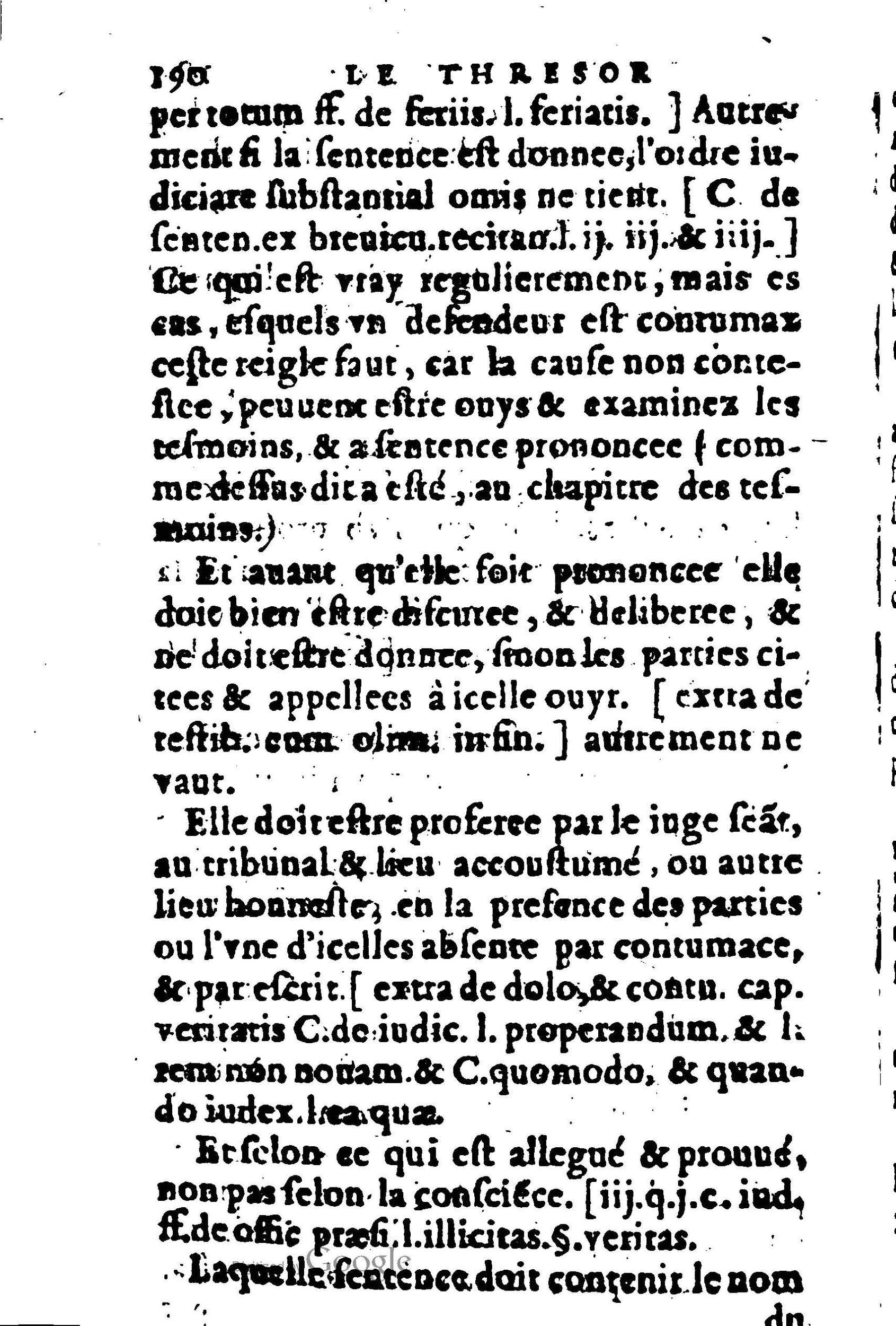 1605 - Pierre Rigaud - Trésor de pratique pour les juges - BM Lyon