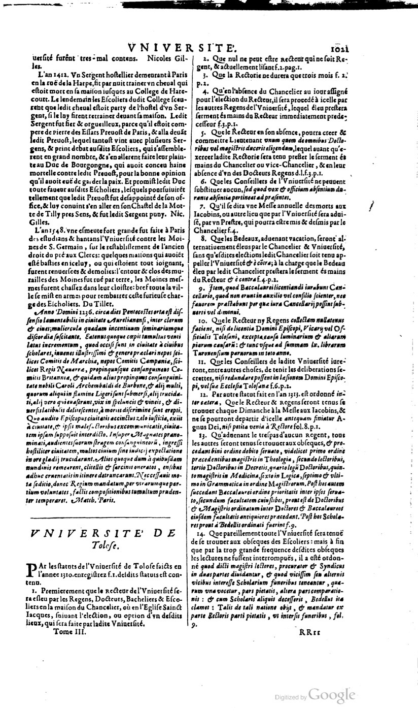 1629 - Veuve Nicolas Buon - Trésor du droit français (21754 T. 3) - BM Lyon