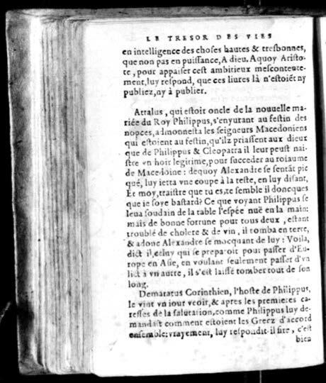 1574 - Benoît Rigaud - Trésor des vies de Plutarque - Avignon 1574 - Benoît Rigaud - Trésor des vies de Plutarque - Avignon