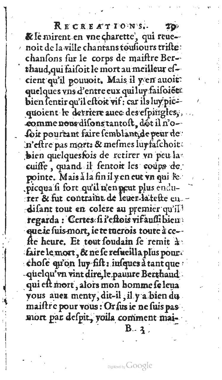1627 - Jean Delamare - Trésor des récréations - BSB Munich