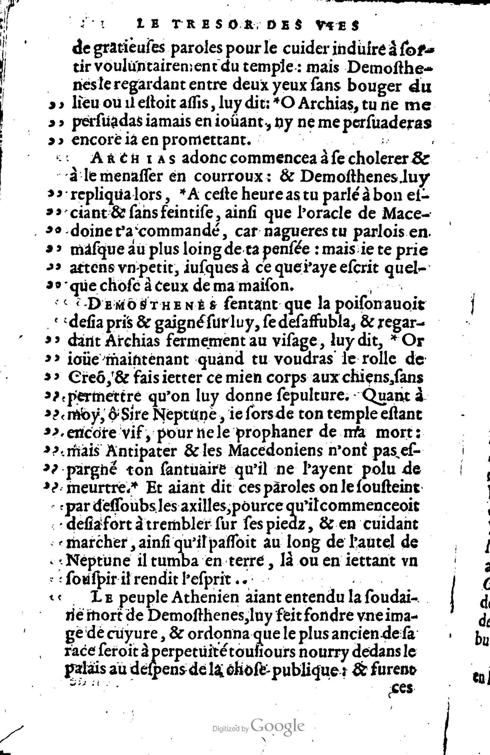 1568 - Willem Silvius - Trésor des vies de Plutarque - Anvers Plantin-Moretus 1568 - Willem Silvius - Trésor des vies de Plutarque - Anvers Plantin-Moretus