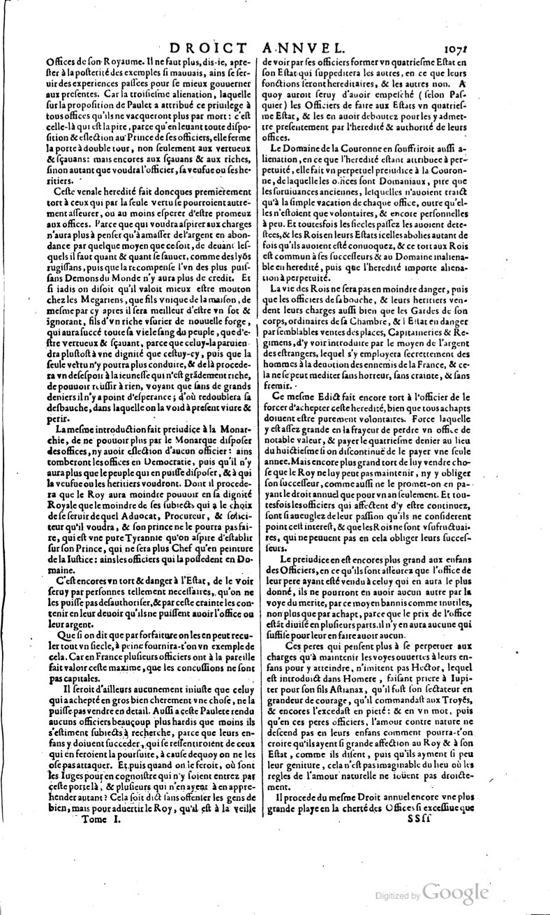 1629 - Veuve Nicolas Buon - Trésor du droit français (29620 T. 1) - BM Lyon 1629 - Veuve Nicolas Buon - Trésor du droit français (29620 T. 1) - BM Lyon