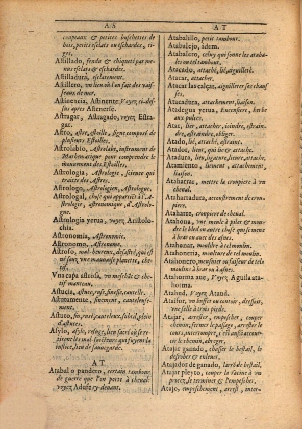 1607 - Marc Orry - Trésor des deux langues espagnole et française (Première et Seconde parties) - ÖNB Wien