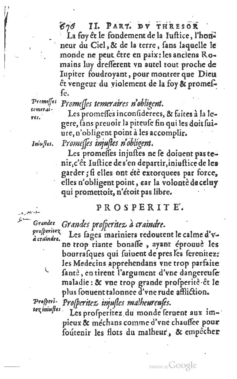 1610 - Louis Coste - Trésor de l’éloquence française (Seconde partie) - BM Lyon