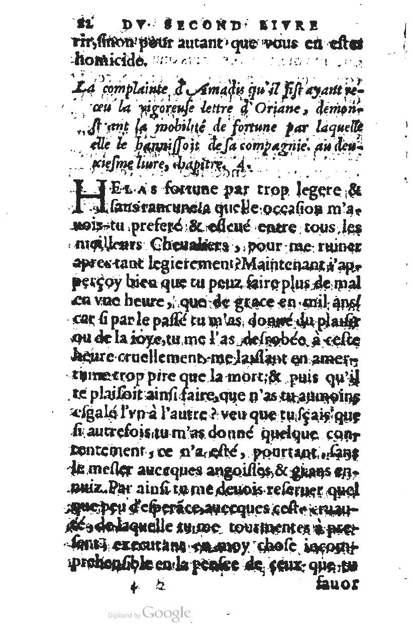1567 - Jean Pygot - Trésor des Amadis - BM Lyon 1567 - Jean Pygot - Trésor des Amadis - BM Lyon