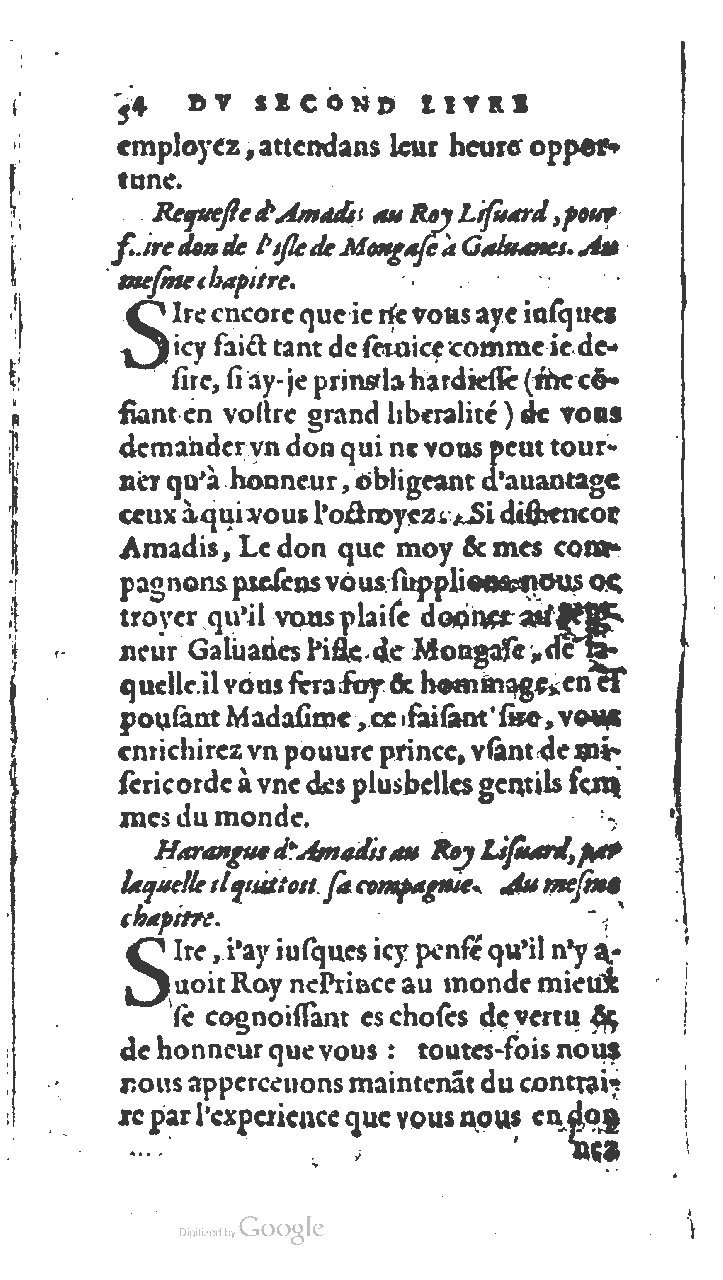 1572 - Jan van Waesberghe - Trésor des Amadis - BNC Rome 1572 - Jan van Waesberghe - Trésor des Amadis - BNC Rome