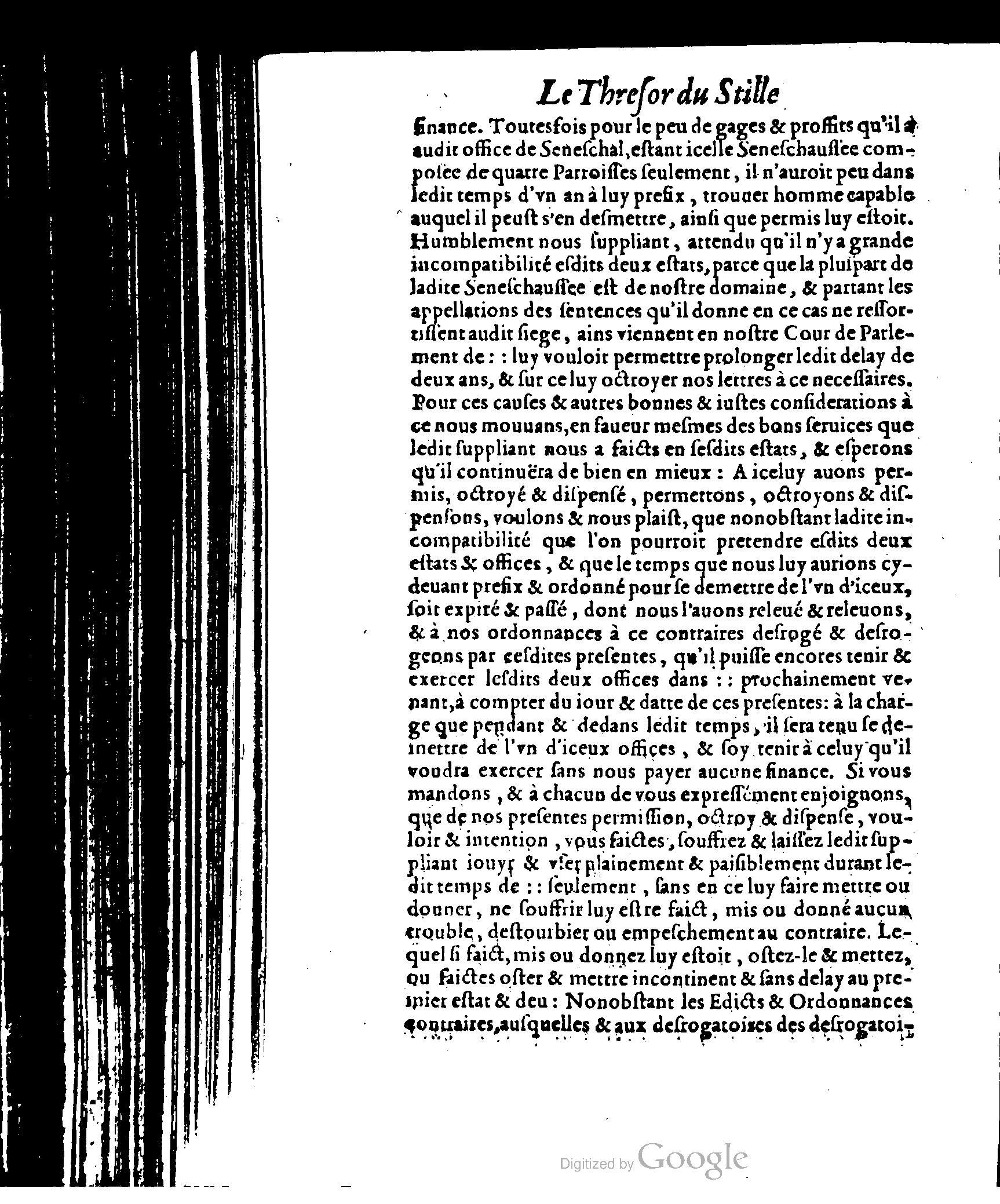 1614 - Jean Richer - Trésor du nouveau style et protocole de la chancellerie de France - BSB Munich
