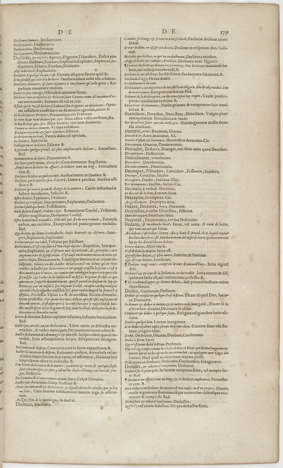 1606 - David Douceur - Trésor de la langue française - BnF