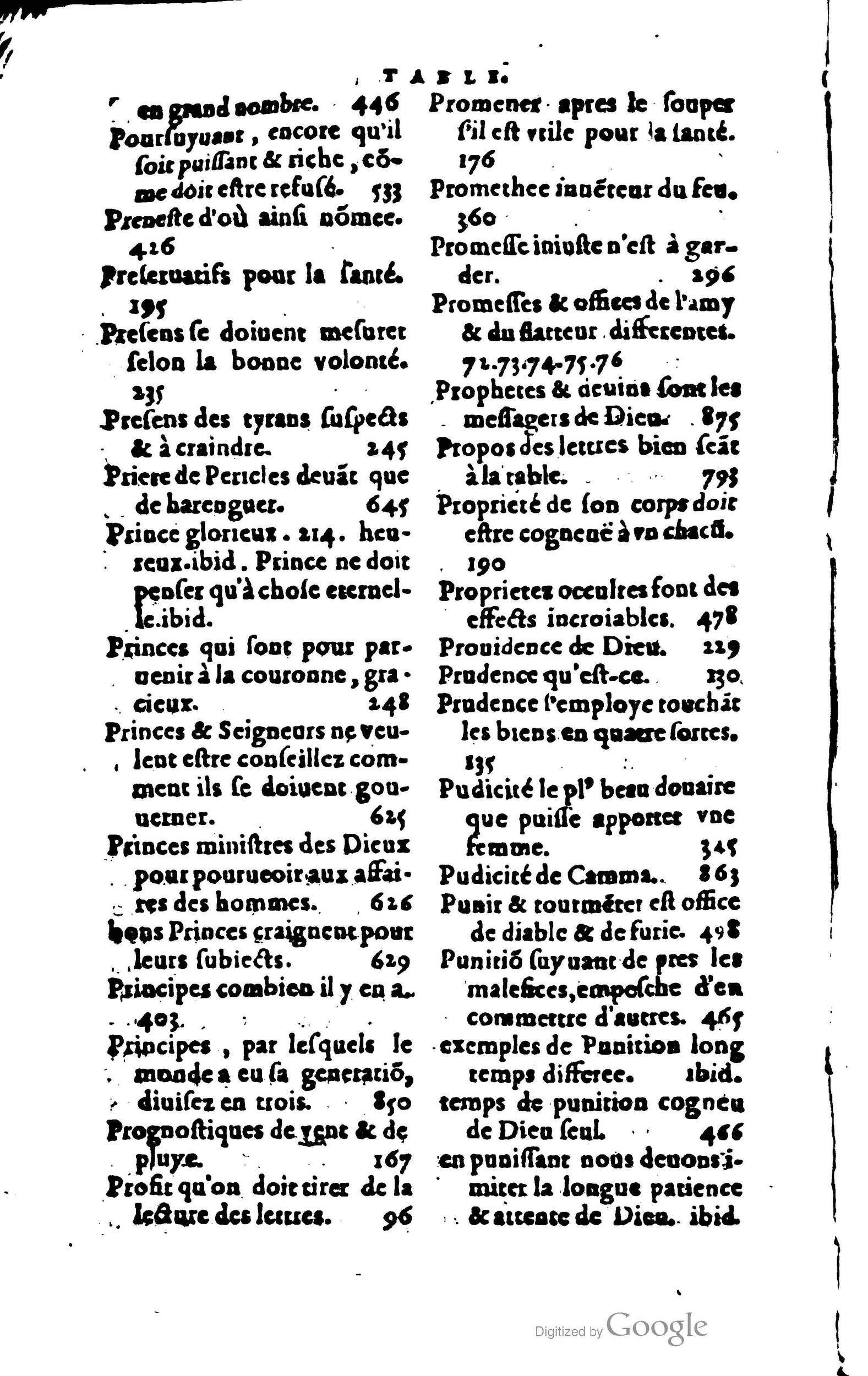 1578 - Jean Poupy - Trésor des morales de Plutarque - BSB Munich