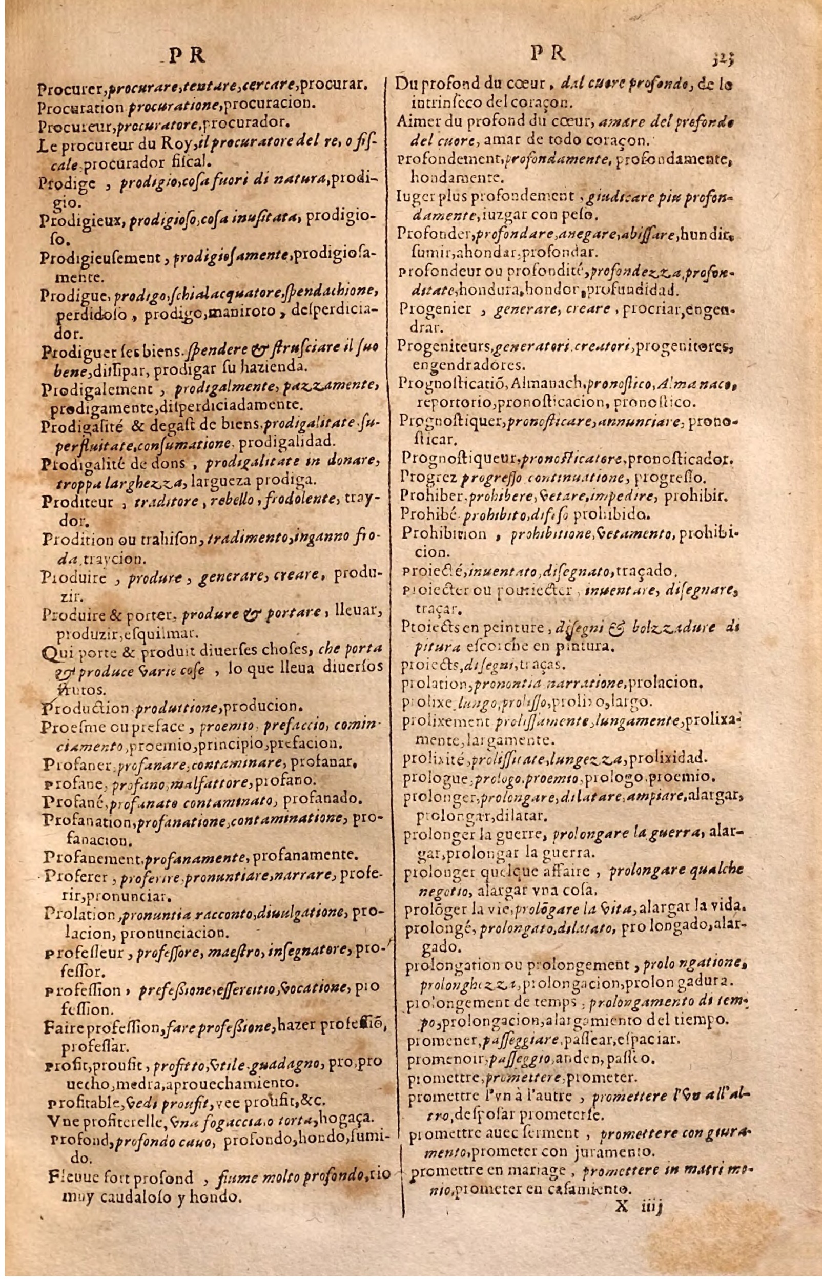1627 - Jacques Crespin - Trésor des trois langues (Seconde partie) - Regensburg