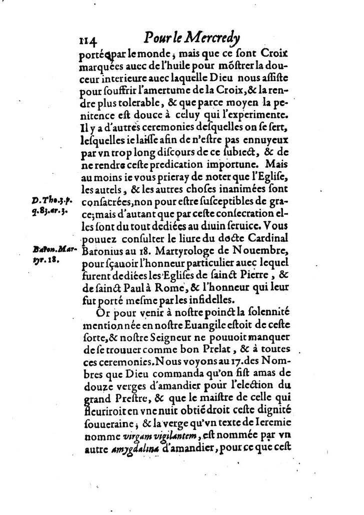 1607 - Nicolas Du Fossé - Trésor quadragésimal - T 02 - BM Lyon
