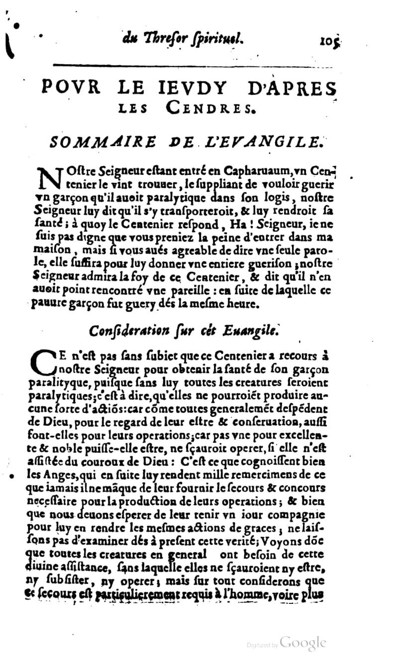 1637 - s.n. - Trésor spirituel des âmes religieuses - BM Lyon