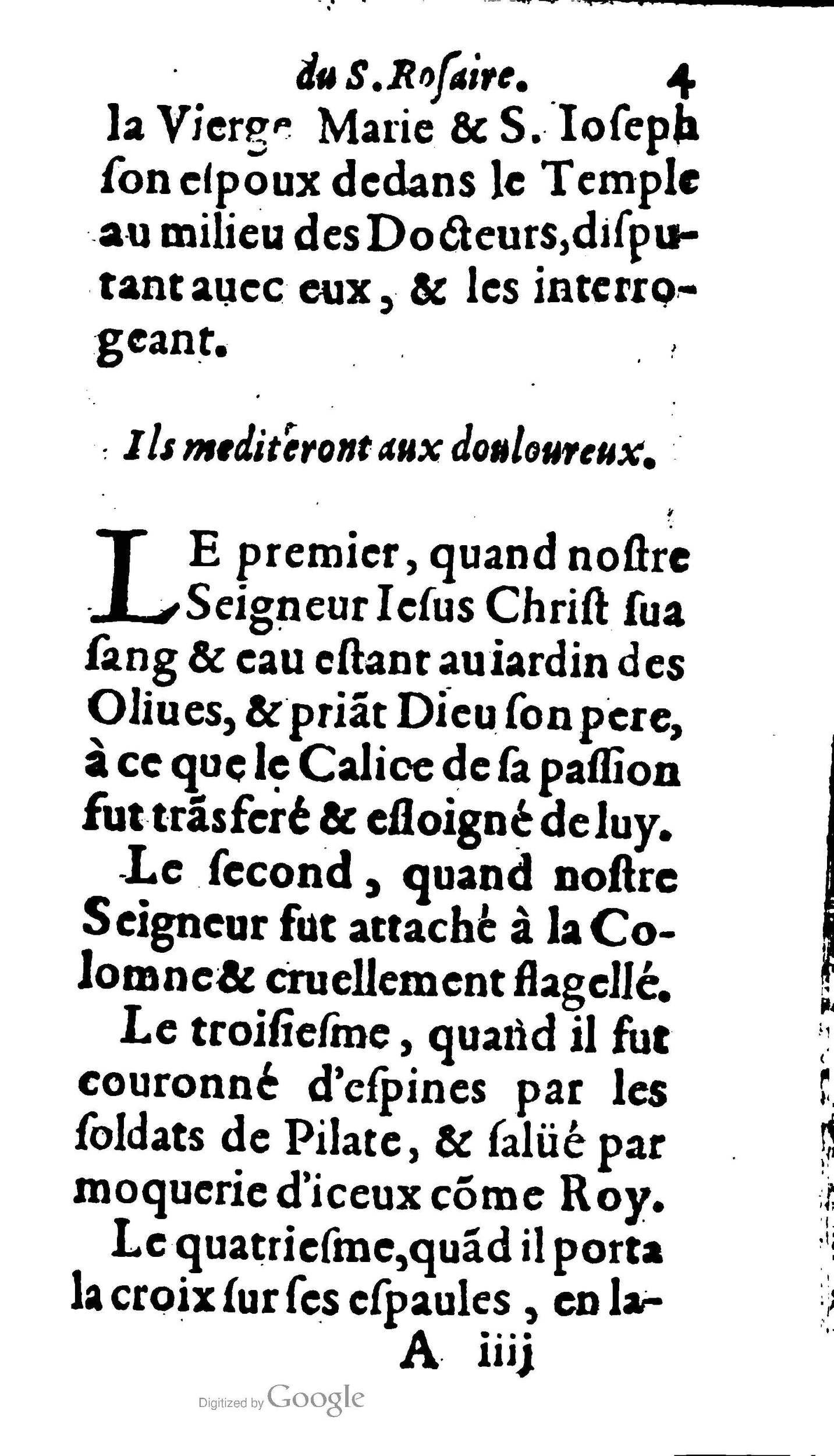 1604 - Jean Le Bouc - Trésor des indulgences du Saint Rosaire - BM Lyon 1604 - Jean Le Bouc - Trésor des indulgences du Saint Rosaire - BM Lyon