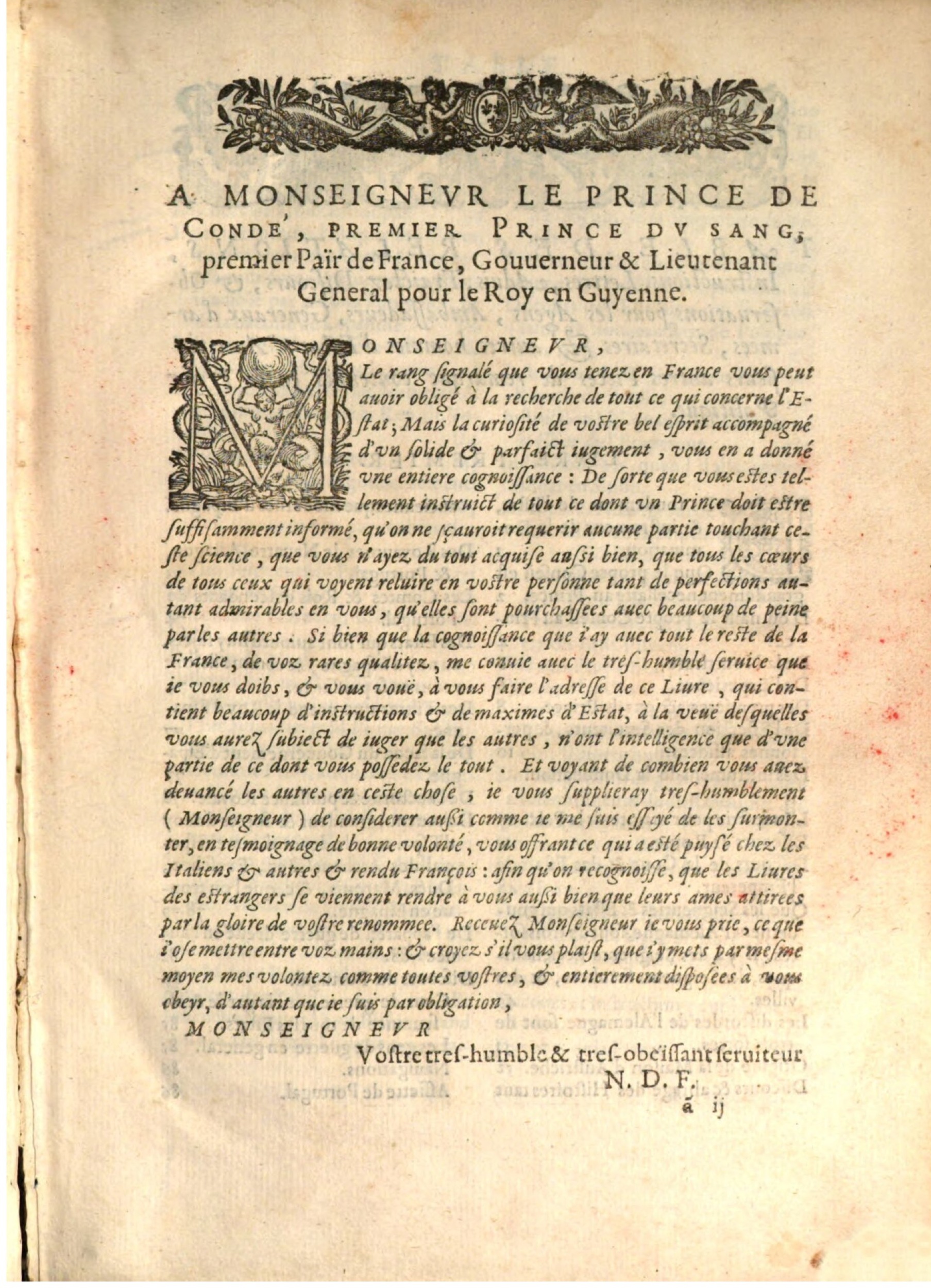 1608 - Nicolas Du Fossé - Trésor politique - BSB Munich 1608 - Nicolas Du Fossé - Trésor politique - BSB Munich