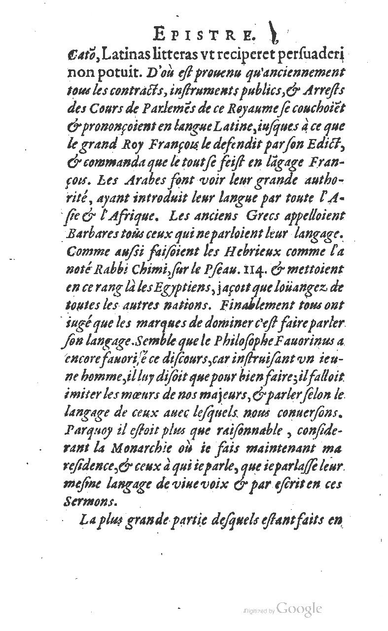 1607 - Nicolas Du Fossé - Trésor quadragésimal - T 01 - BM Lyon 1607 - Nicolas Du Fossé - Trésor quadragésimal - T 01 - BM Lyon