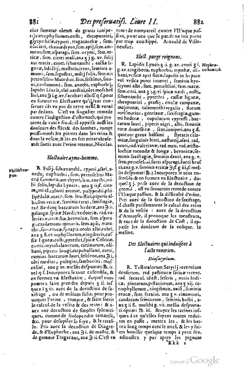 1616 - Étienne Gamonet - Grand trésor ou dispensaire - BSB Munich