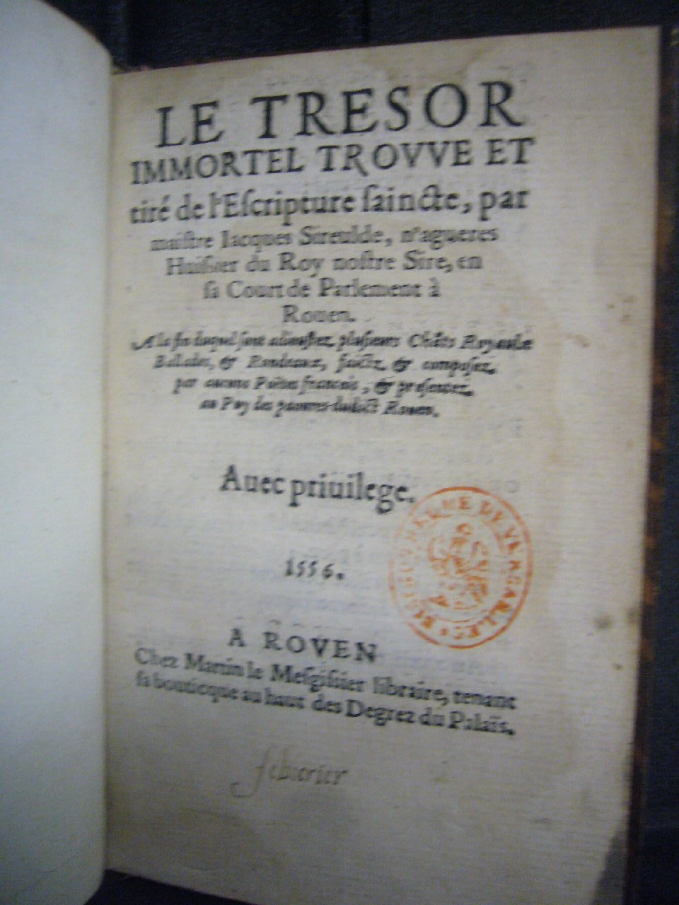 1556 - Nicolas Aubin et Martin le Mesgissier  - Trésor immortel - Versailles