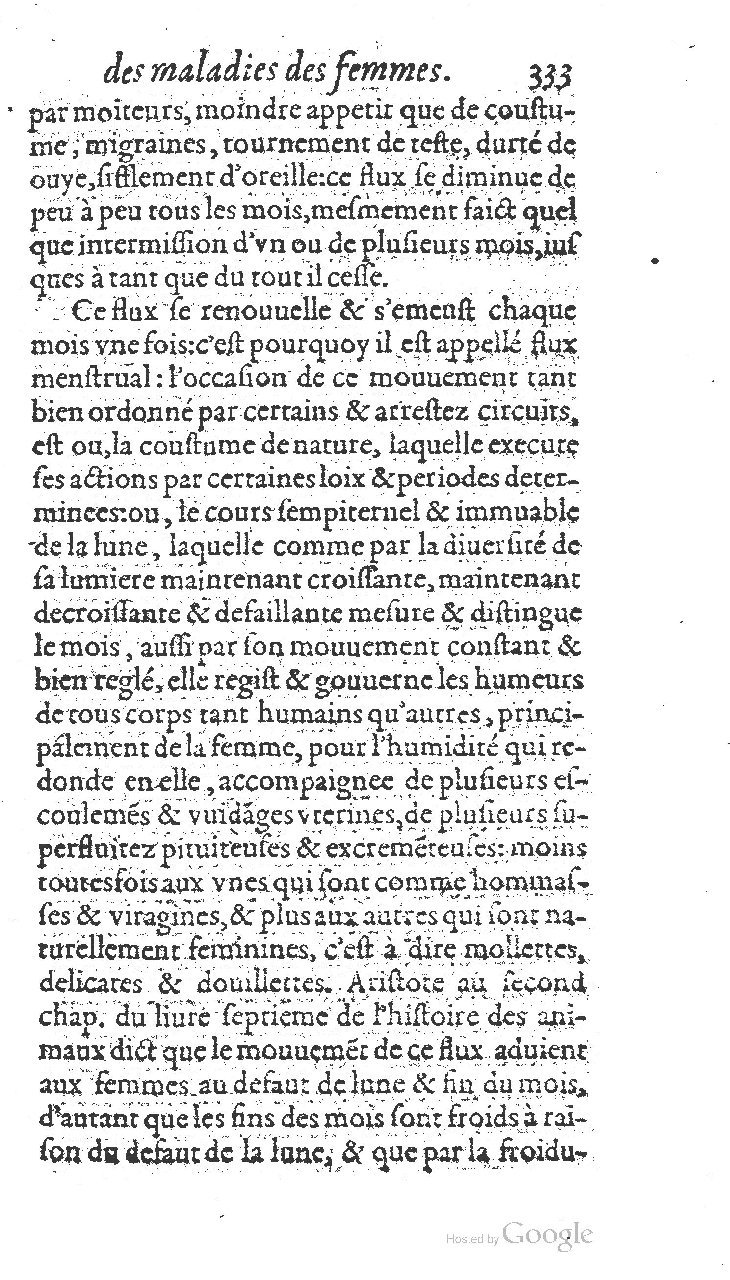 1585 - Jacques du Puis - Trésor des remèdes secrets pour les maladies des femmes - BnF