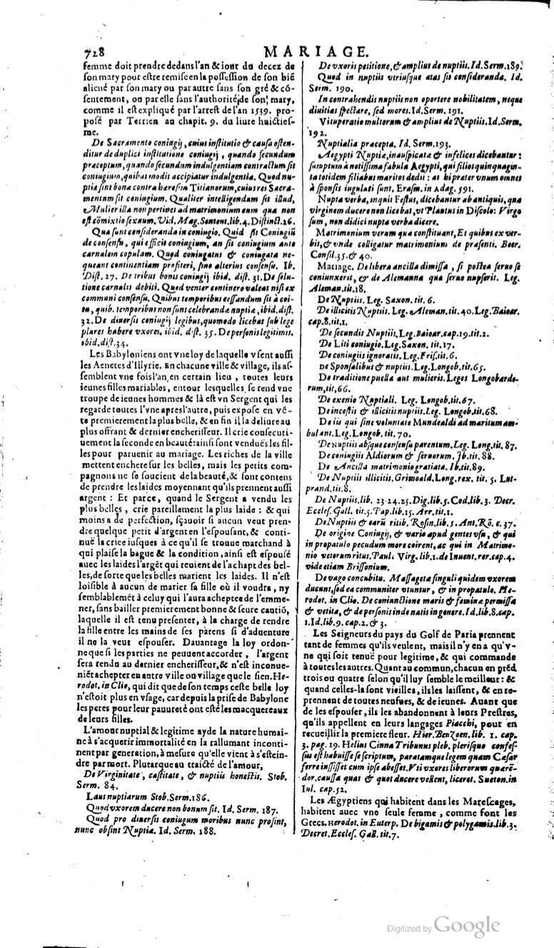 1629 - Veuve Nicolas Buon - Trésor du droit français (29620 T. 2) - BM Lyon