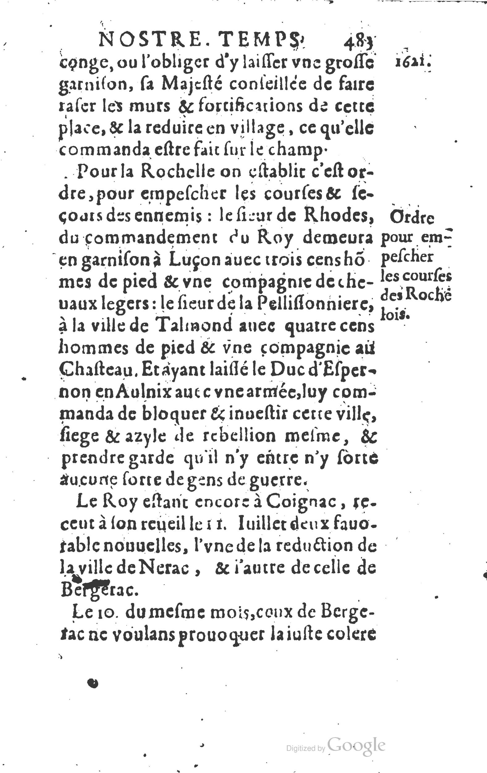 1624 - Joseph Bouillerot - Trésor de l’histoire générale de notre temps - BM Lyon 1624 - Joseph Bouillerot - Trésor de l’histoire générale de notre temps - BM Lyon
