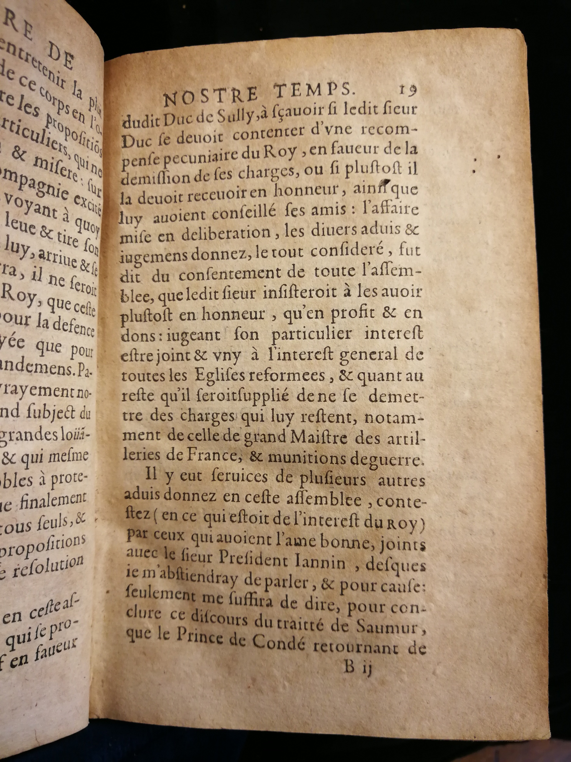 1626 - Joseph Bouillerot - Trésor de l’histoire générale de notre temps - Les Méjanes, Aix-en-Provence