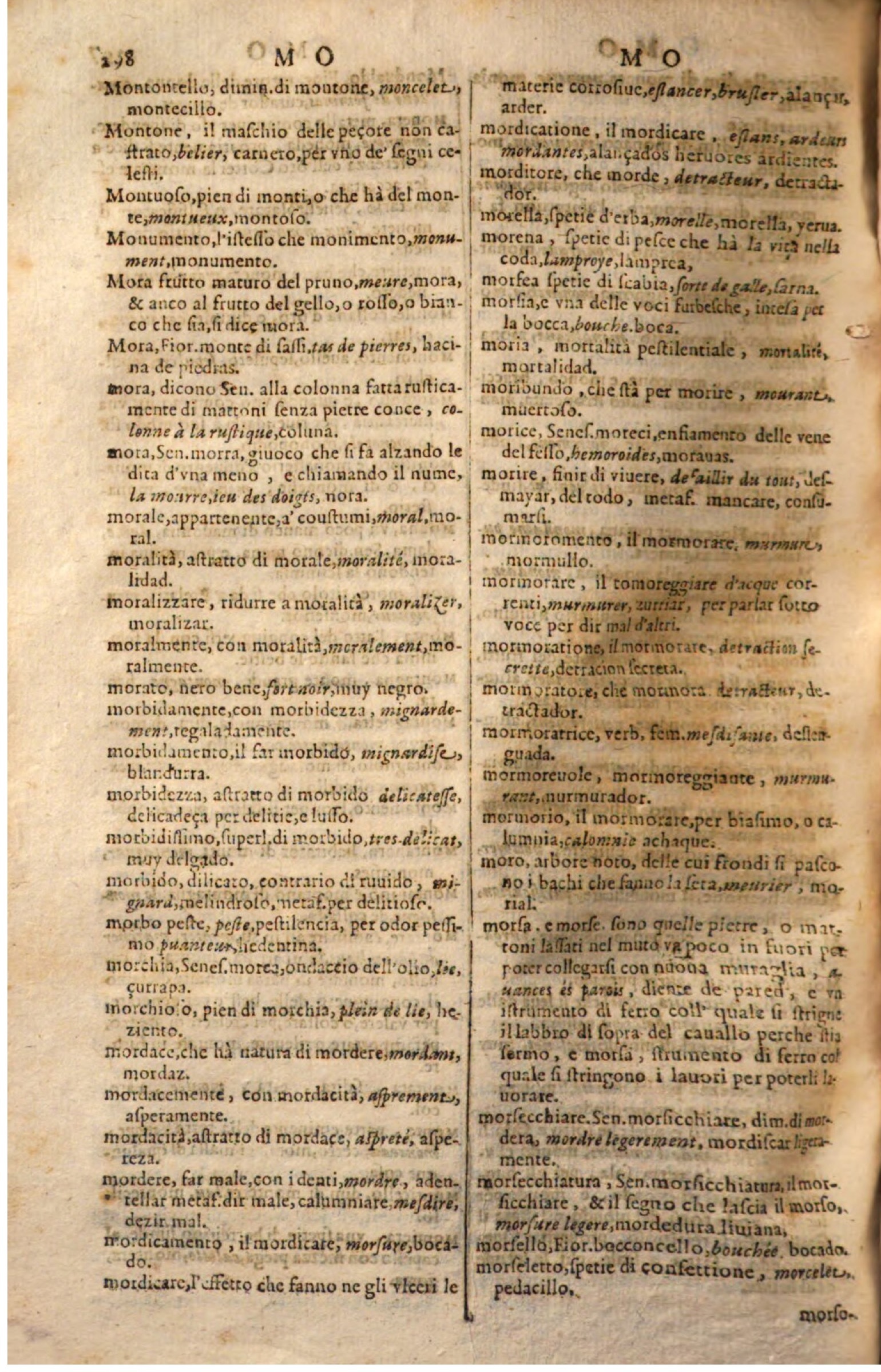 1644 - Jacques Crespin - Trésor des trois langues - Passau