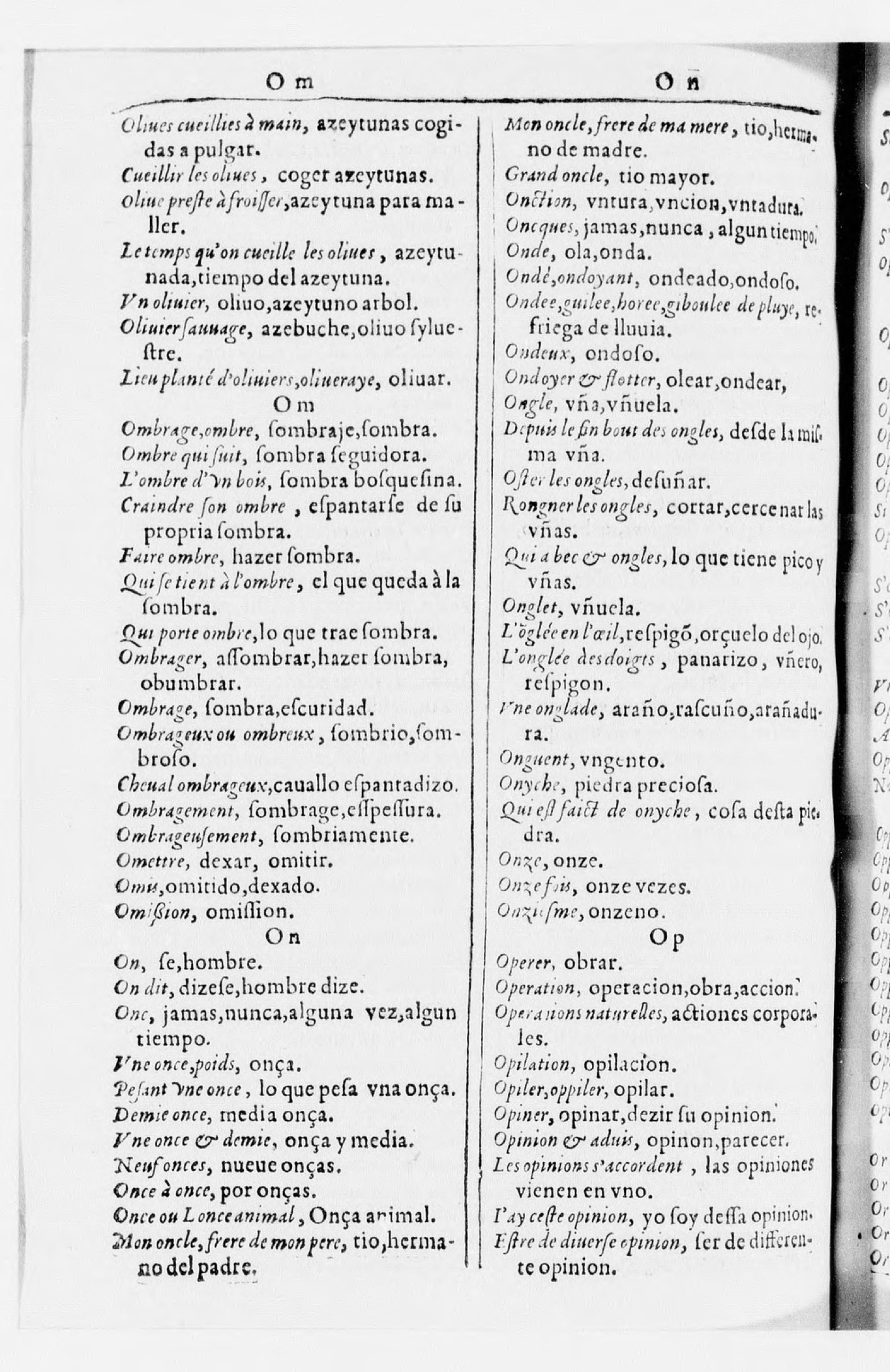 1616 - Veuve Marc Orry - Trésor des deux langues espagnole et française (Seconde partie) - BnF 1616 - Veuve Marc Orry - Trésor des deux langues espagnole et française (Seconde partie) - BnF