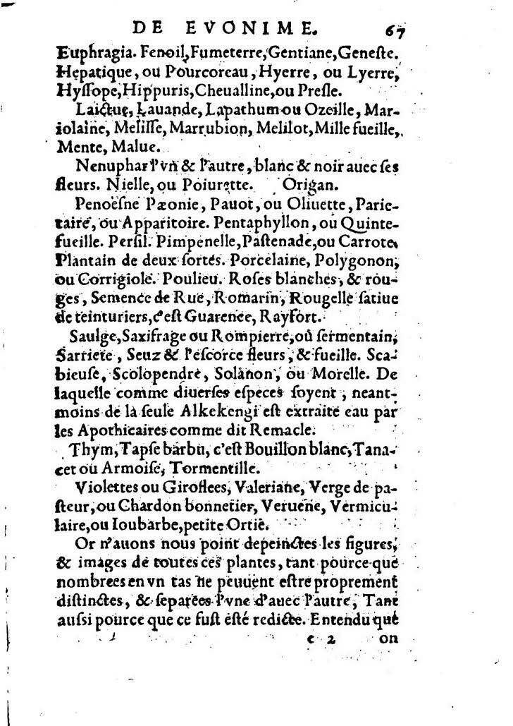 1559 - Veuve Balthazar Arnoullet et Antoine Vincent - Trésor d’Évonyme Philiatre - BM Lyon
