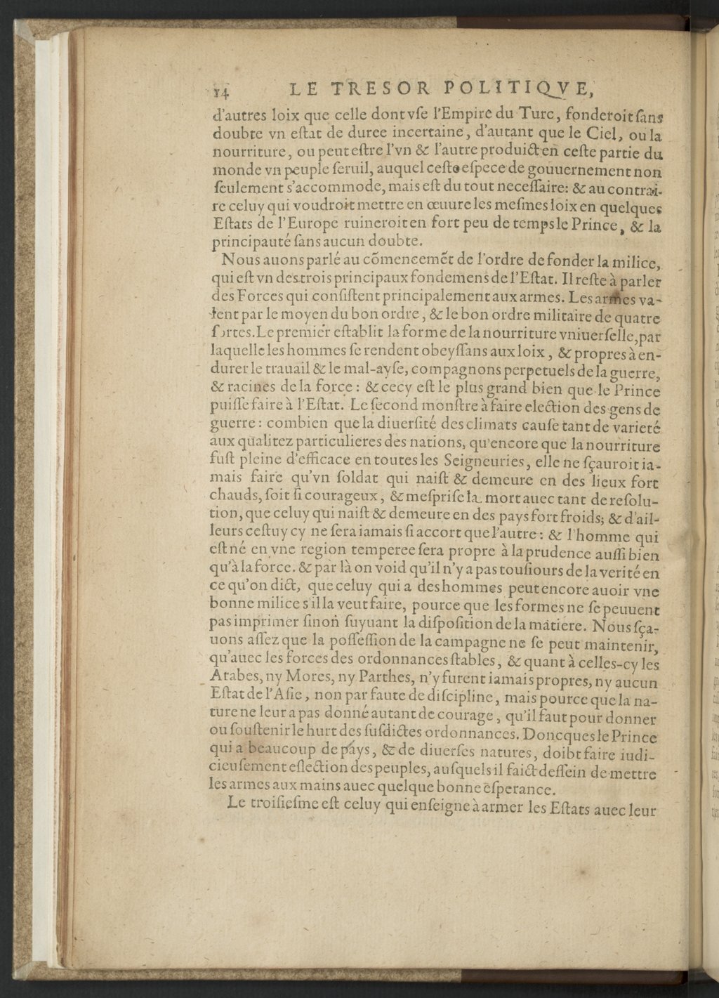 1608 - Nicolas Du Fossé - Trésor politique - BnF Tolbiac
