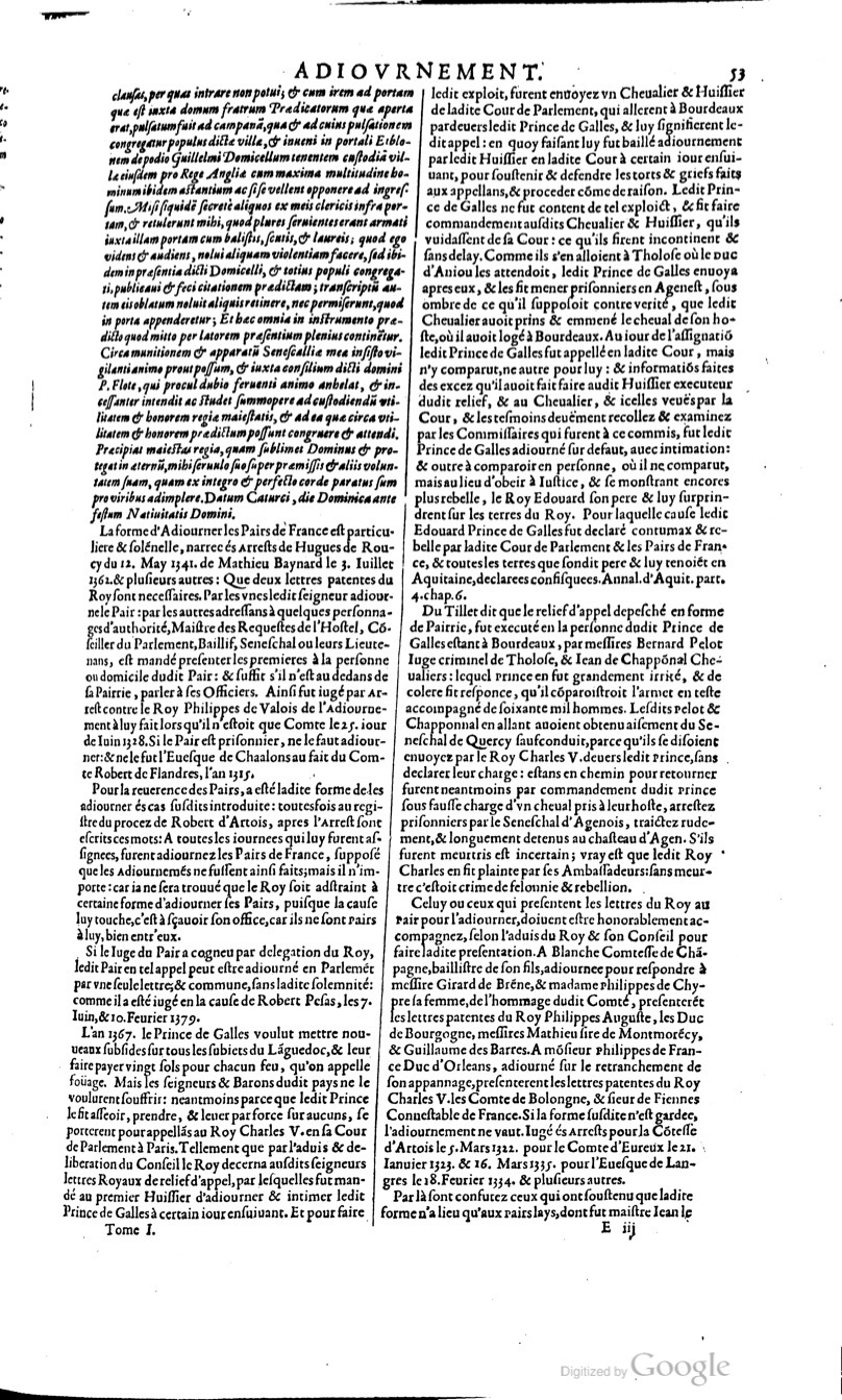 1629 - Veuve Nicolas Buon - Trésor du droit français (29620 T. 1) - BM Lyon