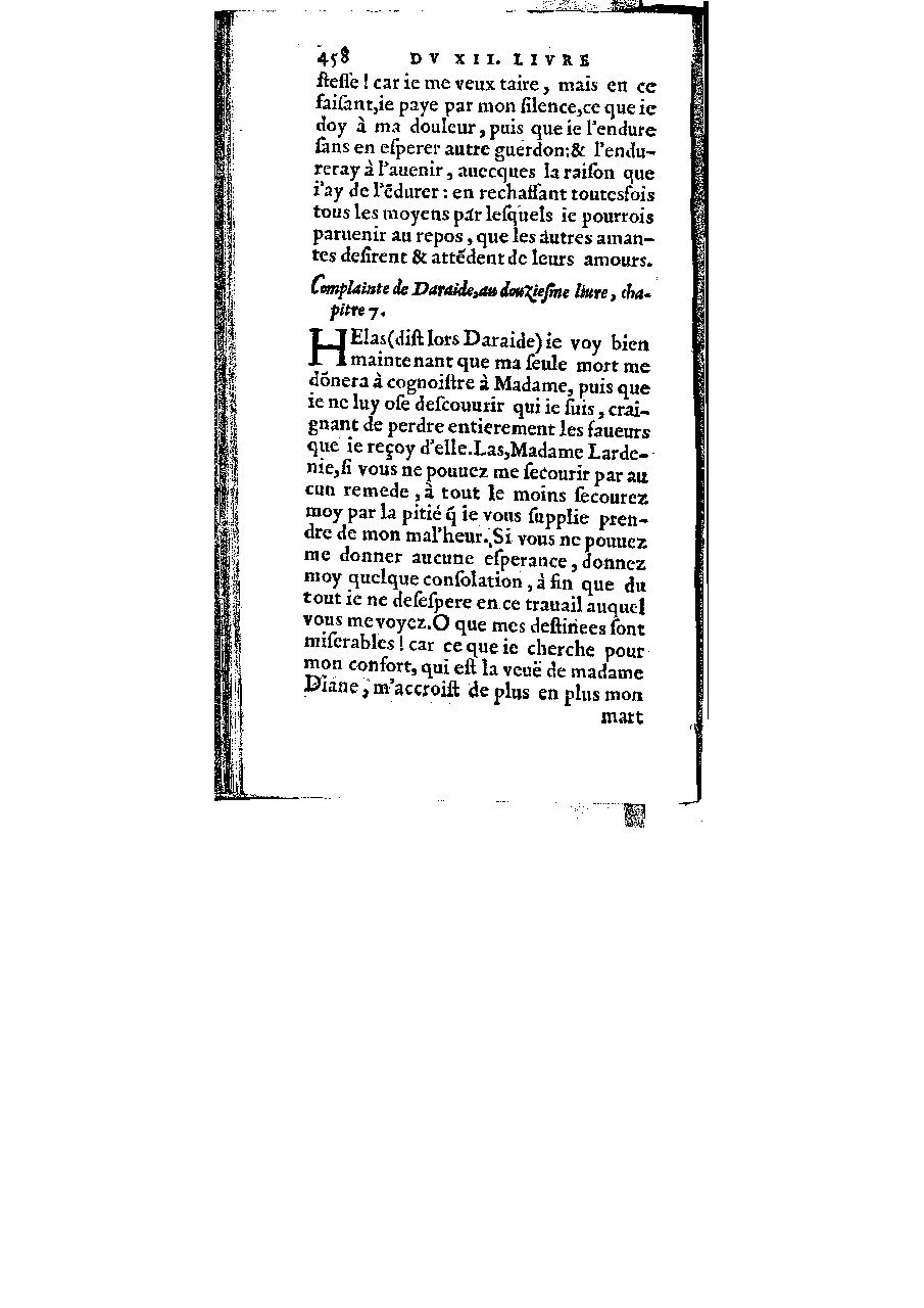 1572 - Veuve Gabriel Cotier - Trésor des Amadis - BM Lyon