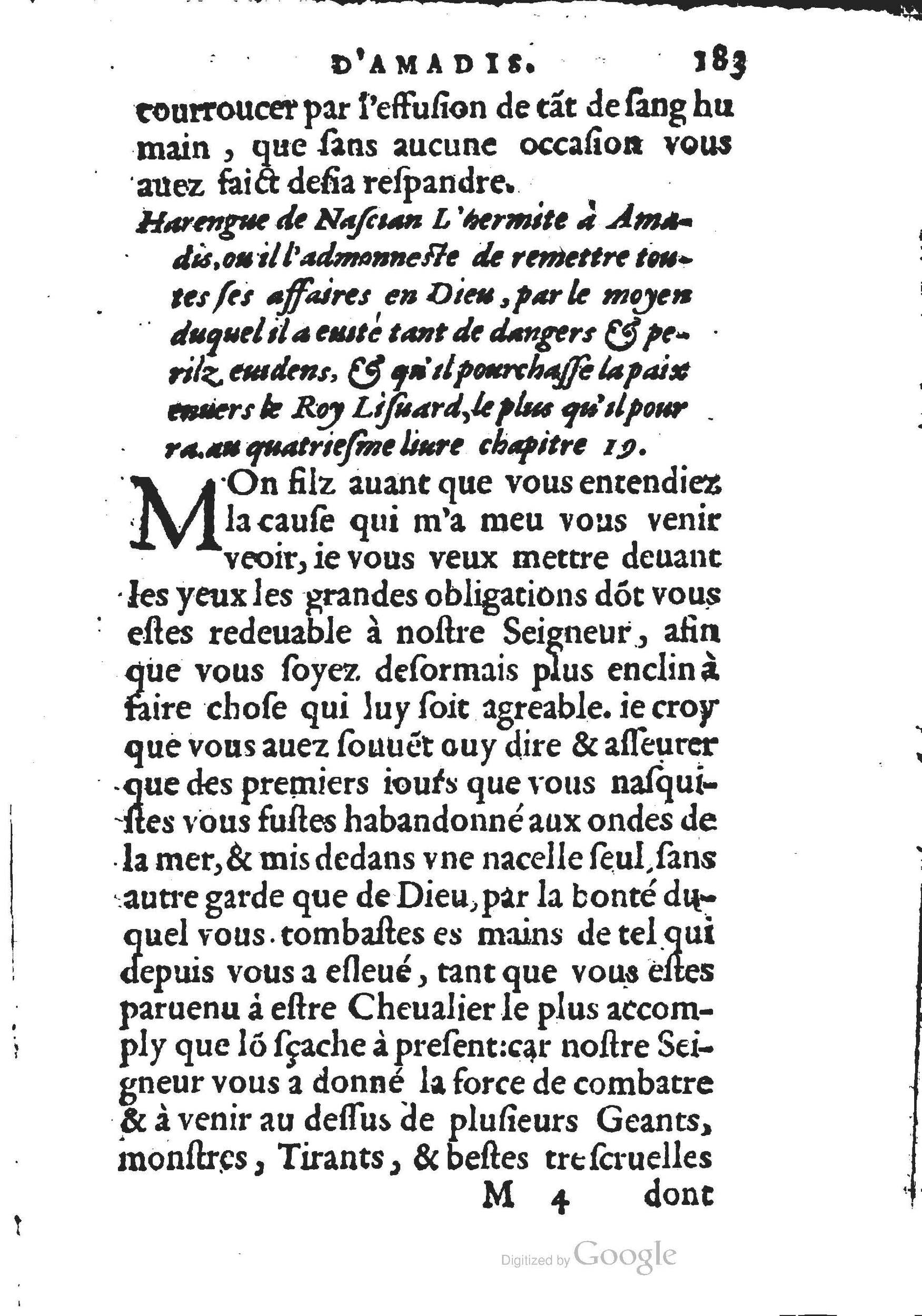 1560 - Jean d’Ogerolles et Gabriel Cotier Lyon - Trésor des Amadis - BSB Munich