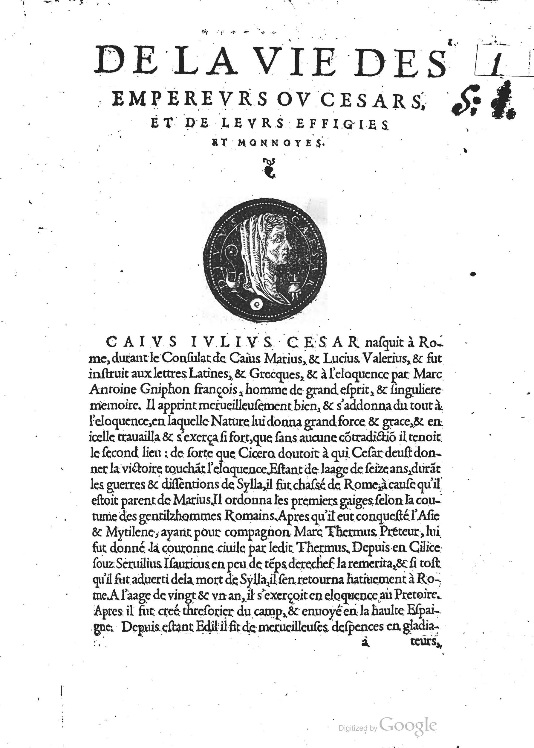 1553 - Jacopo Strada et Thomas Guérin - Épitome du Trésor des antiquités - Prague