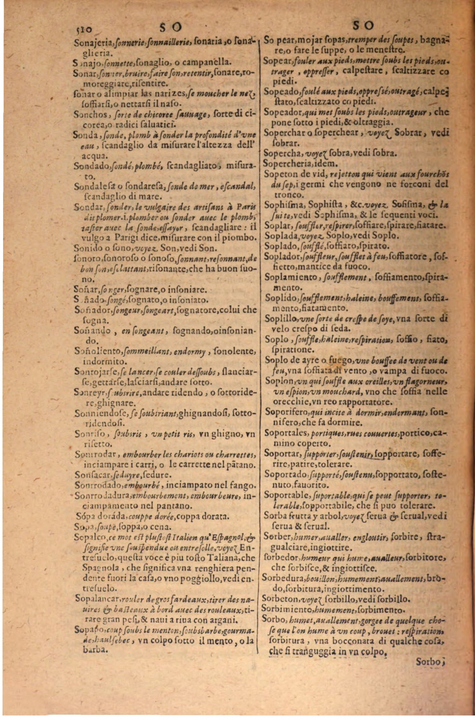 1606 Samuel Crespin Thresor des trois langues, francoise, italiene et espagnolle - BSB-544.jpeg