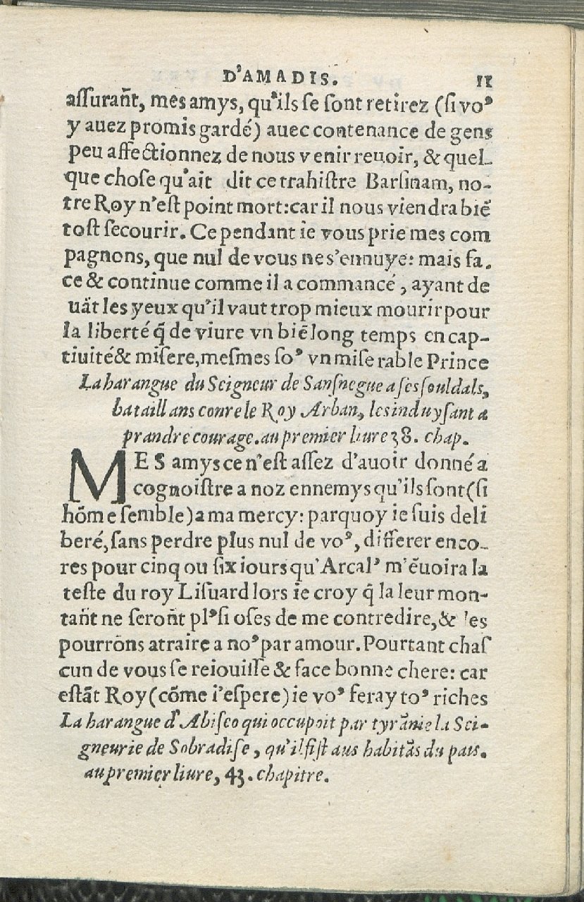 1559 - Pierre Regnard - Trésor des Amadis - Det KLG Copenhague